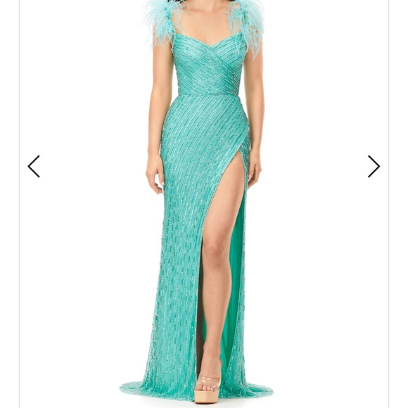 Ashley Lauren Formal Dress - 11367 Sz 6 - Picture 5 of 7